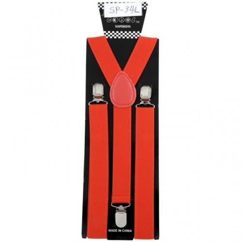 Suspenders - Red (SP-34)