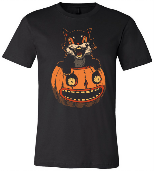 Halloween T-Shirt: Vamp Kitty