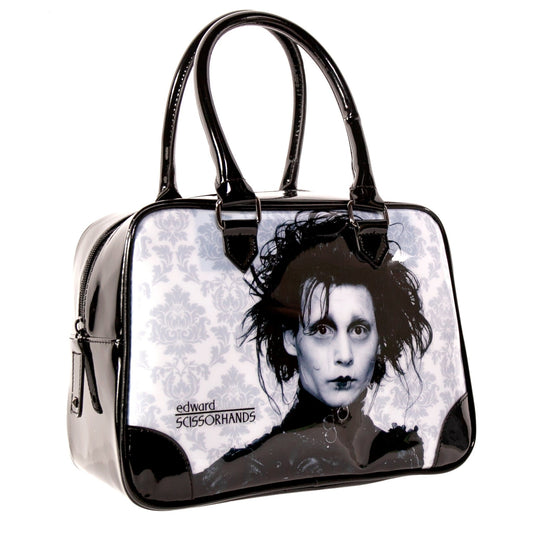 Edward Scissorhands Fleur-Di-Lis Bowler Handbag