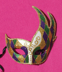 Diamond Mardi Gras Mask