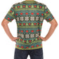 Sweater Tee: Deep V Ugly Xmas