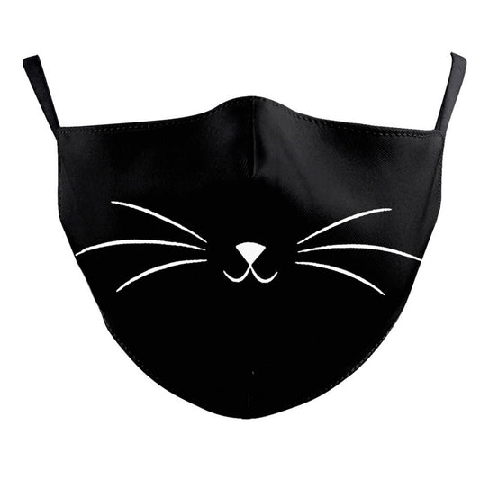 Fashion Face Mask: Whiskers