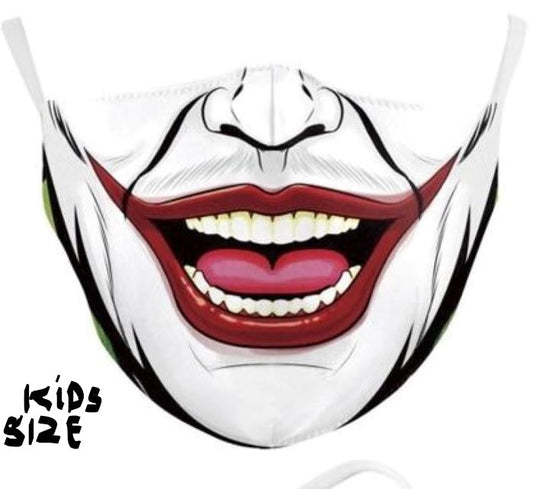 Kids Fabric Face Mask - Laughing Jokester