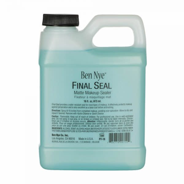 Ben Nye Final Seal Setting Spray  Setting spray, Makeup setting spray, Ben  nye final seal