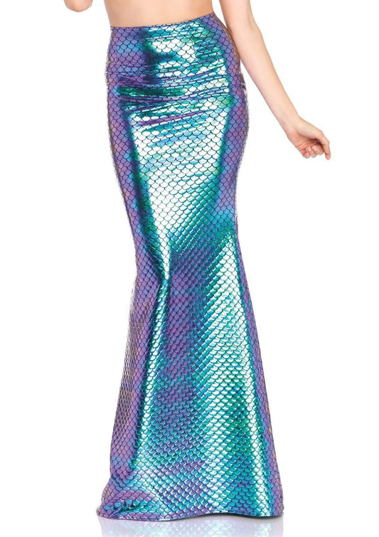 Iridescent Scale Mermaid Skirt: Adult Size