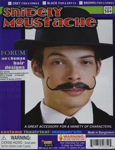 Snidely Moutache: Brown
