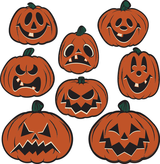 Vintage Halloween: Pumpkin Cutouts (8pk.)