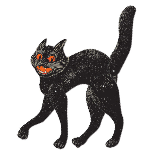 Vintage Halloween: Jointed Scratch Cat