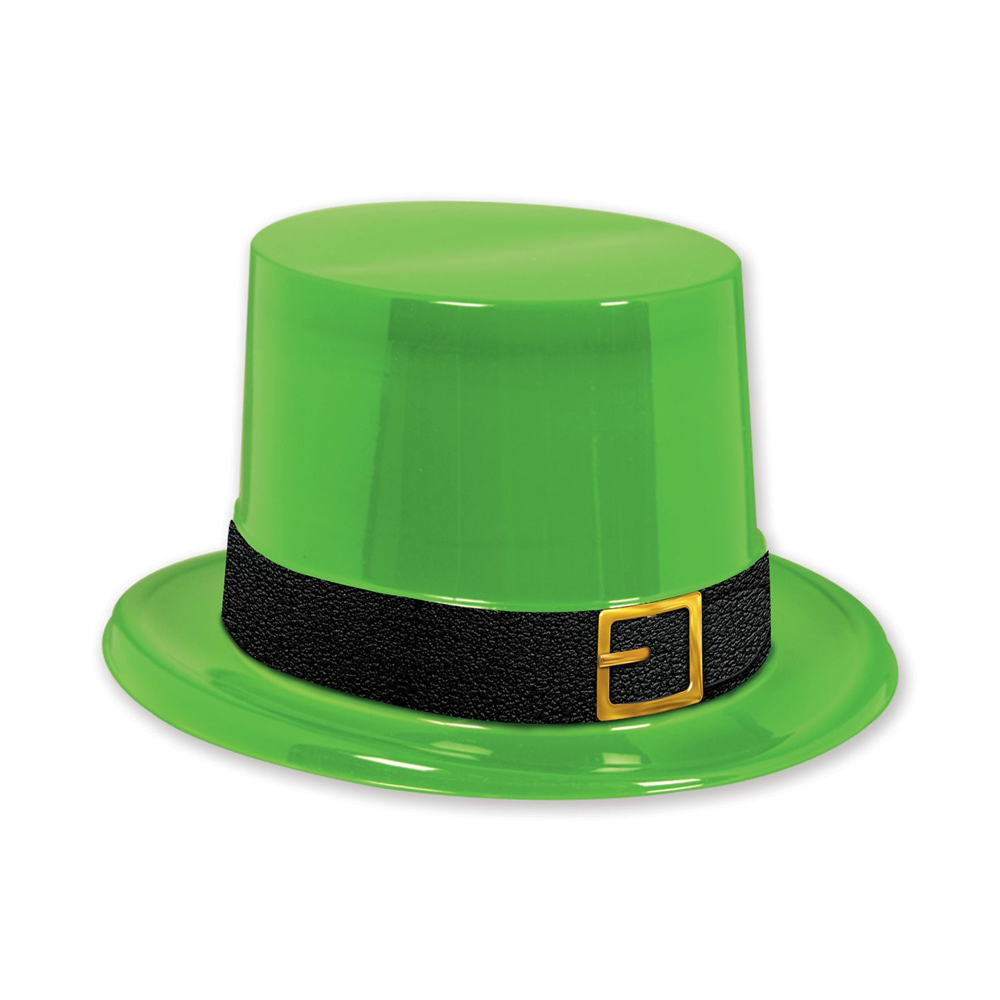 Plastic Leprechaun Top Hat: O/S