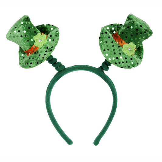 A leprechaun topper to wear on your head for St. Patrick's Day.