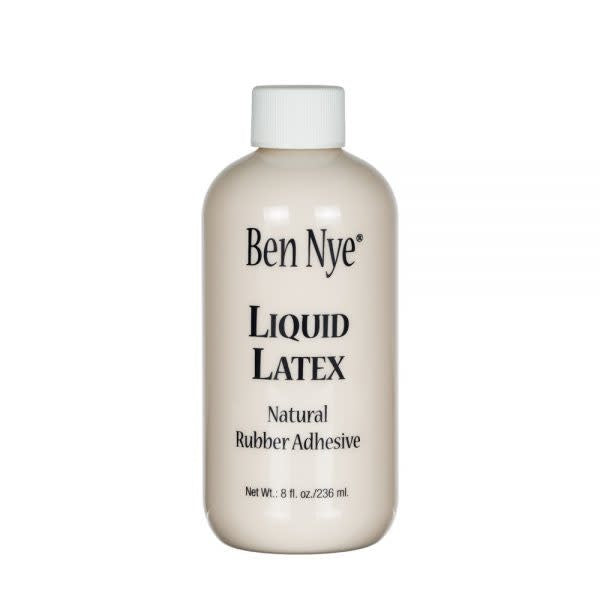 Ben Nye liquid latex in an 8 oz bottle.