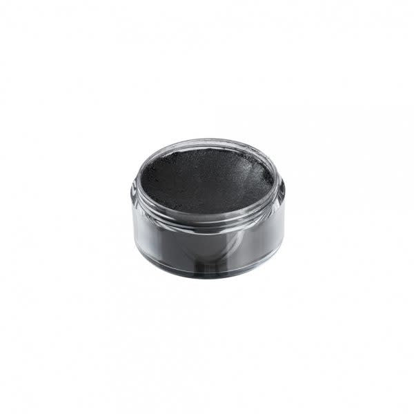 Ben Nye black lustre ultra luxe powder in an open small container.