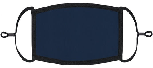 Adjustable Fabric Face Mask: Navy Blue (1pk.)