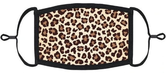 Youth Fabric Face Mask: Leopard (1pk.)