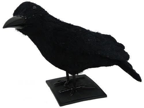12" Crow (Faux Feathers)