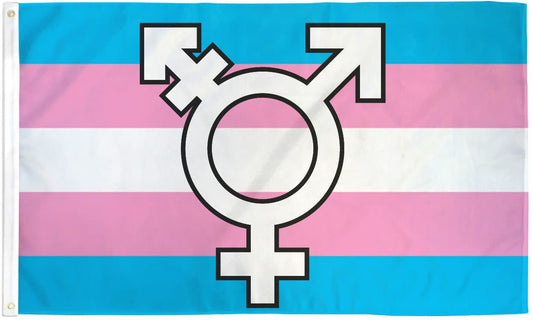 Flag (3x5Ft) - Transgender (Symbol)