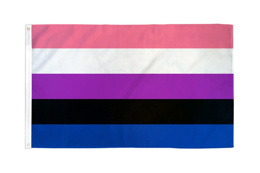 Flag (3x5Ft) - Gender Fluid