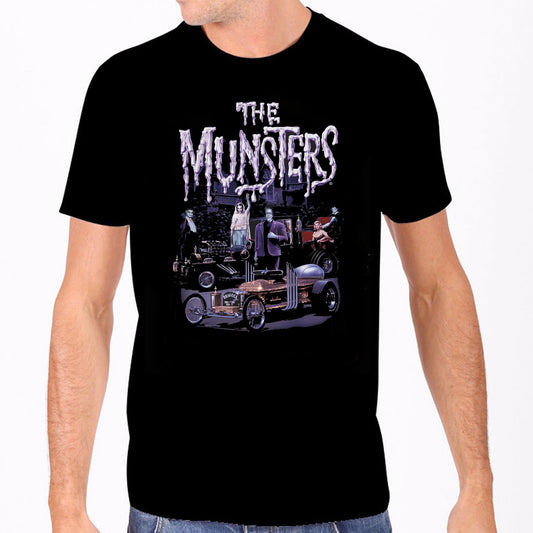 Halloween T-Shirt: Munster's Family Car