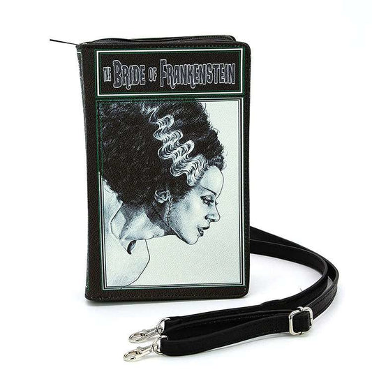 Crossbody Vinyl Bag: Bride of Frankenstein Book