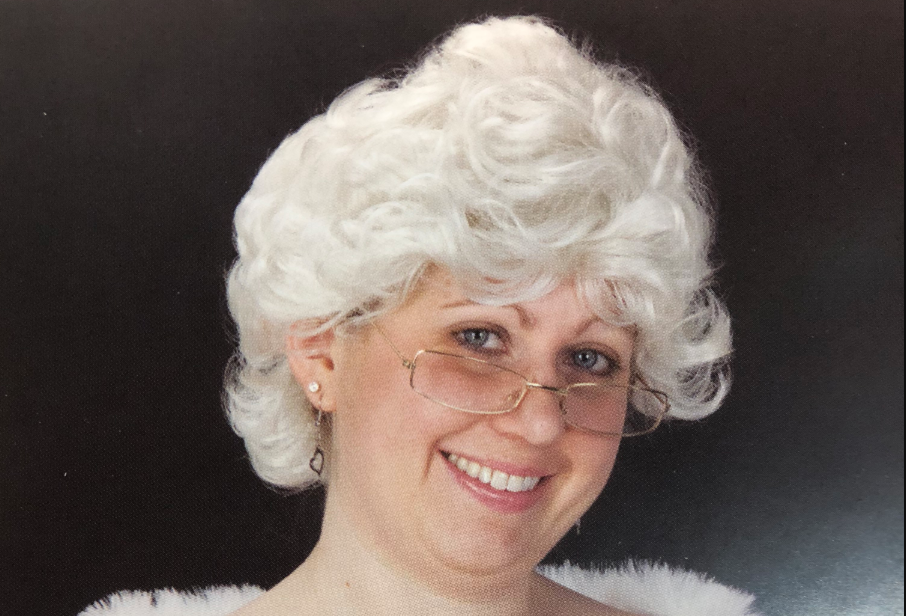 Short And Sassy Mrs Claus Wig
