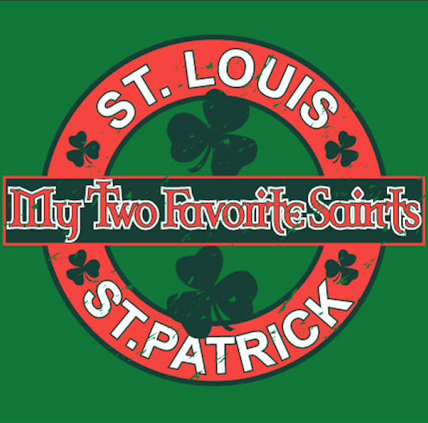 The logo that is on the green St. Patrick's day hoodie in St. Louis.