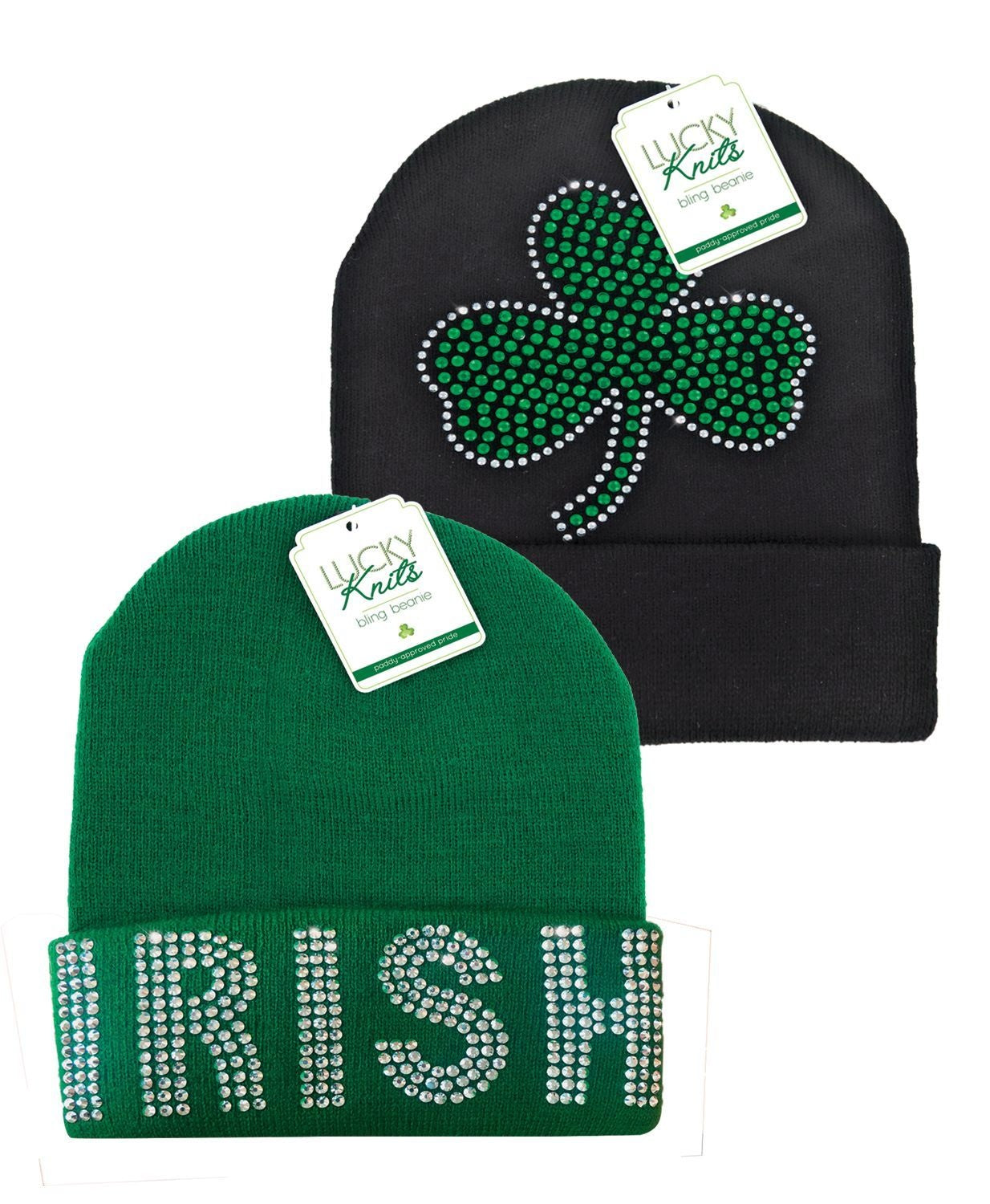 Saint Pat's Bling Beanie