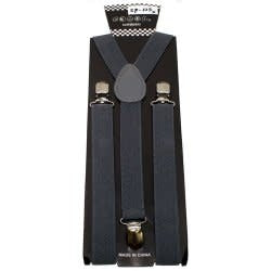 Suspenders - Dark Gray (SU-SP125)