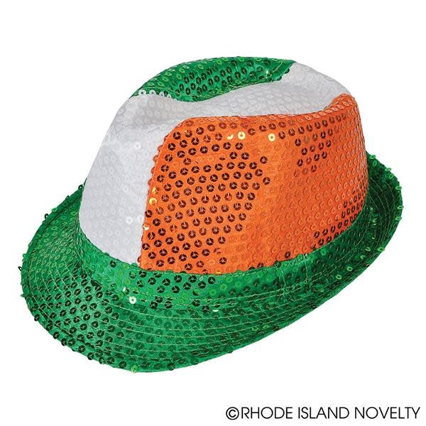 Irish Sequin Fedora