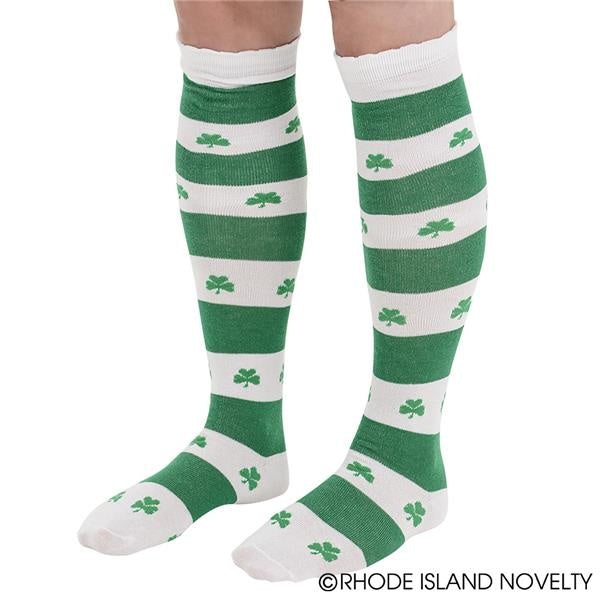 Knee High Socks: Shamrock