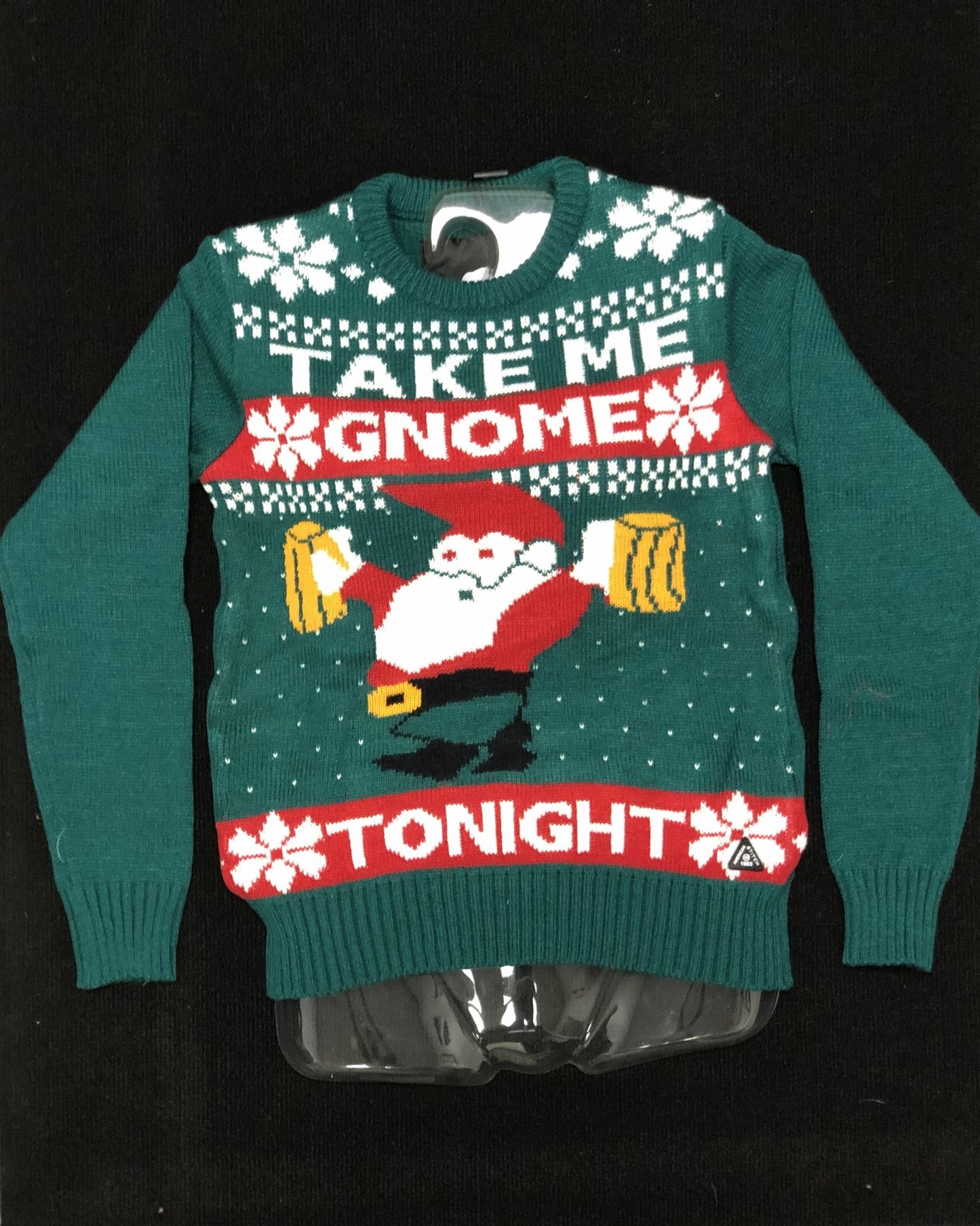 Men's Sweater: Take Me Gnome