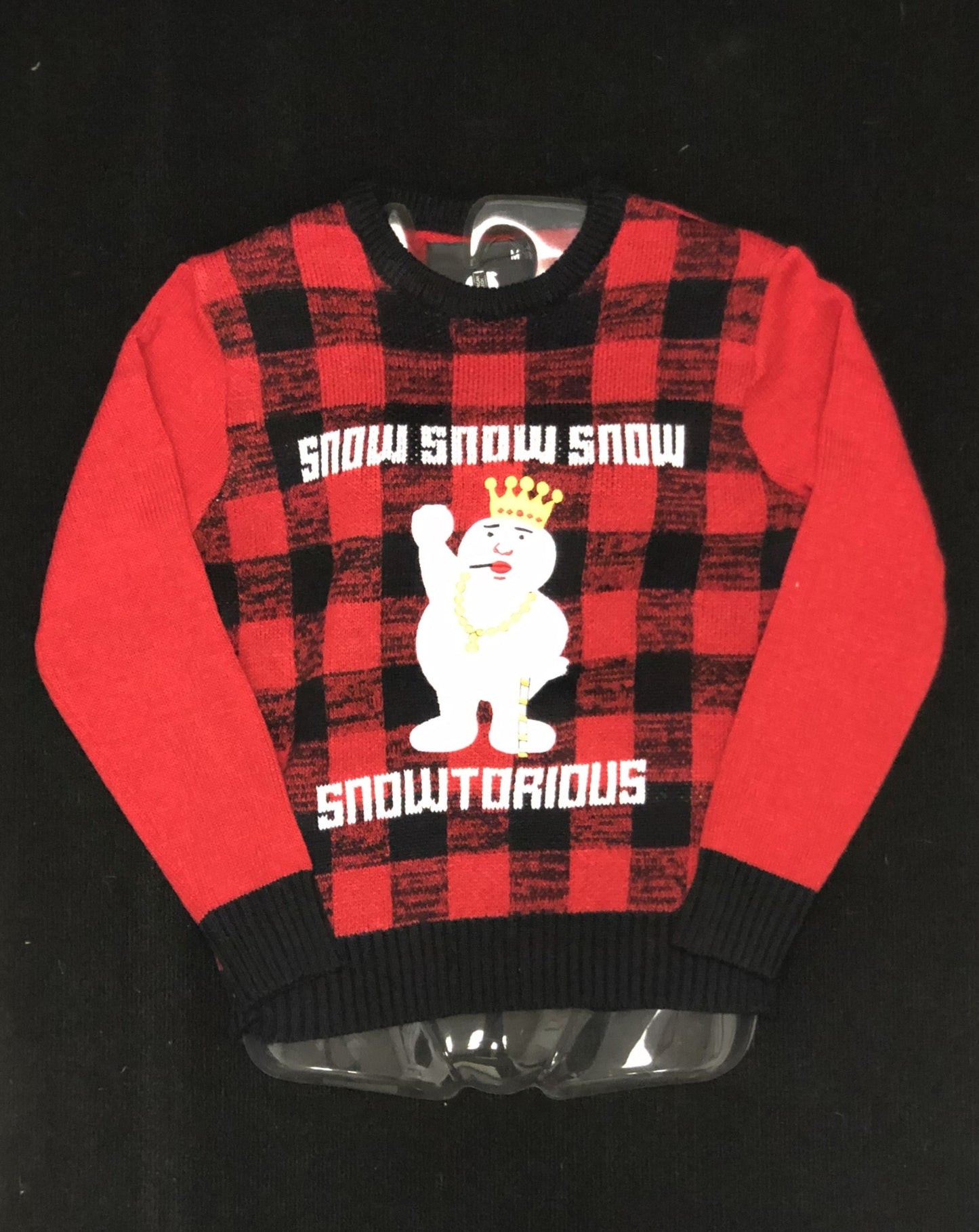 Men's Sweater: Snowtorious