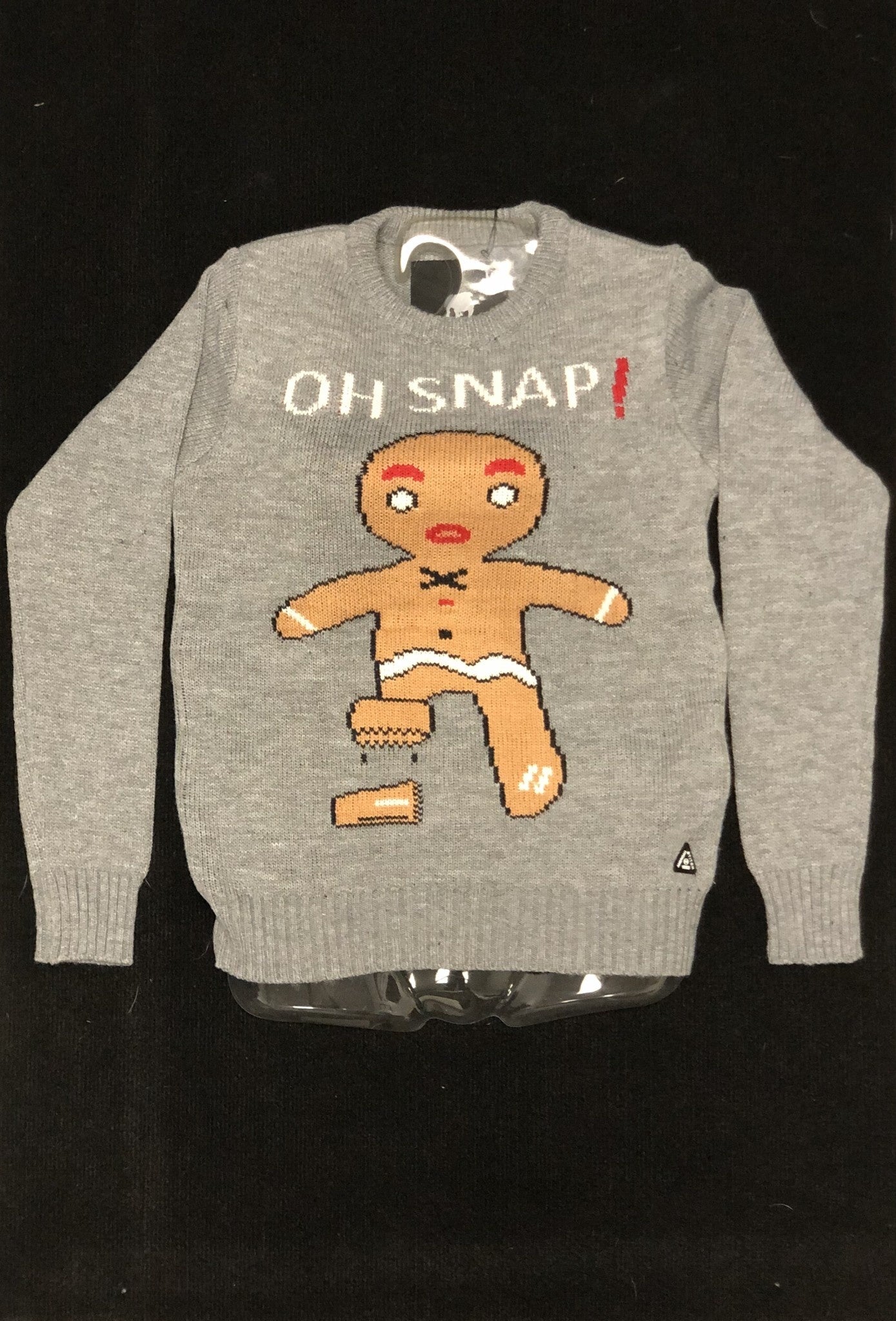 Women's Sweater: OH Snap!