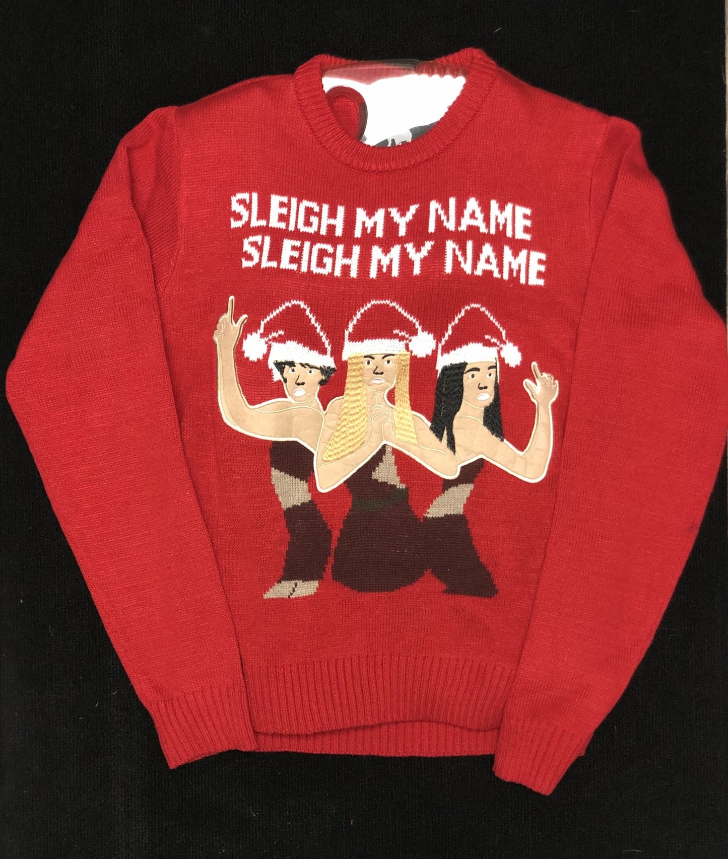 Women's Sweater: Sleigh My Name
