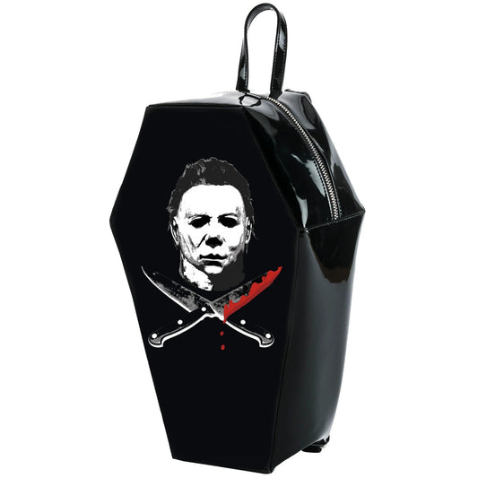 Micheal Myers Coffin Backpack (14"x9")
