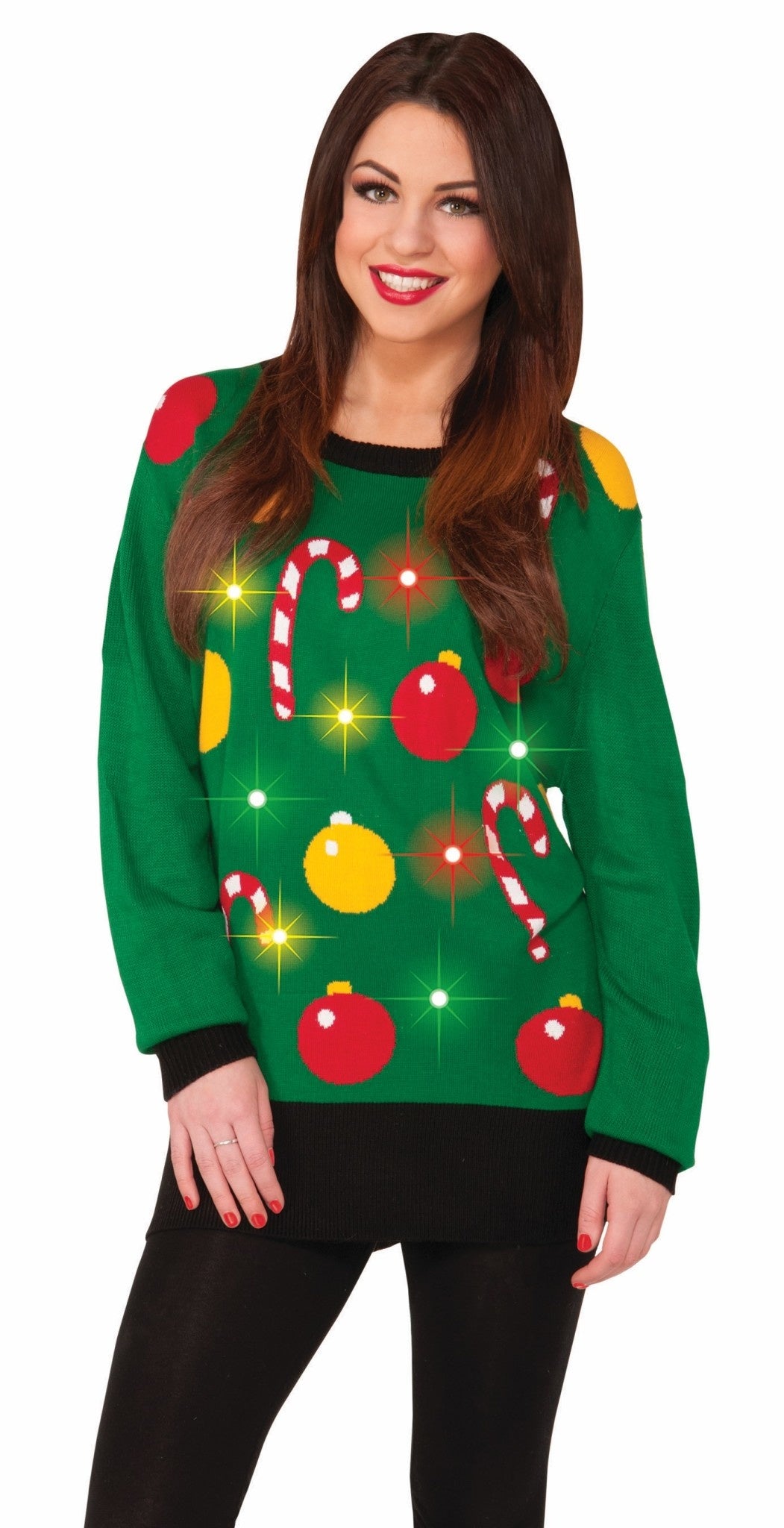 Tis the Season Light-Up Christmas Sweater