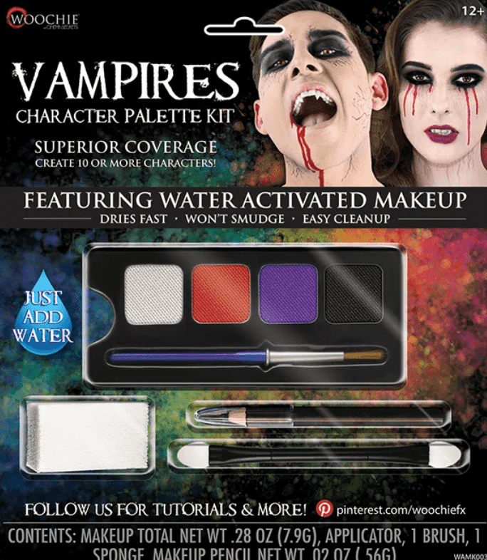 Character Water Activated M/U Palette Kit