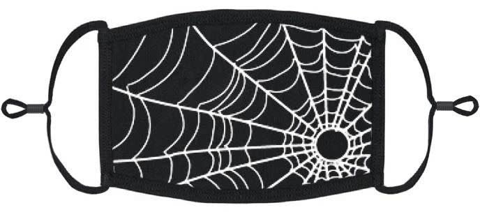 Youth Adjustable Fabric Face Mask: Spiderweb (1 pk.)